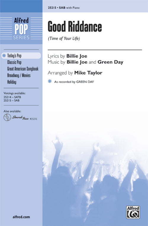 Good Riddance (Time of Your Life) Sheet Music Preview
