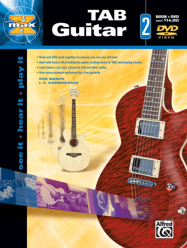 Alfred's MAX™ TAB Guitar 2 Cover Image