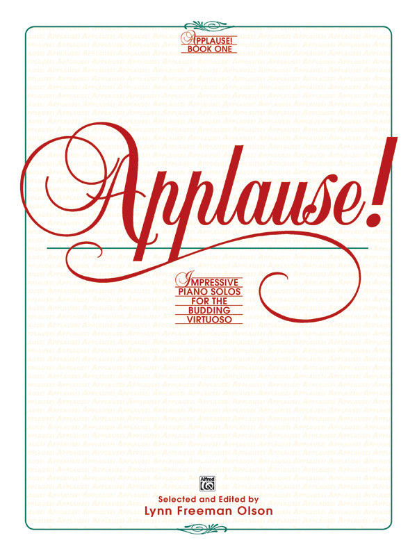 Applause!, Book 1 Cover Image