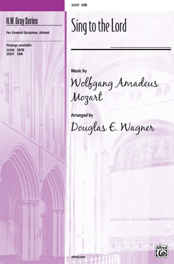 Sing to the Lord Cover Image