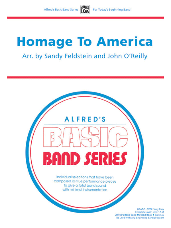 Homage to America: 2nd B-flat Clarinet Sheet Music Preview