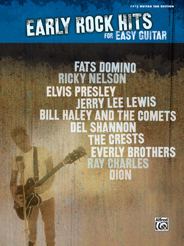 Early Rock Hits for Easy Guitar Cover Image