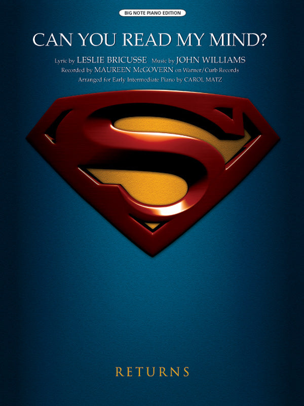 Can You Read My Mind? (Love Theme from <I>Superman</I>) Cover Image