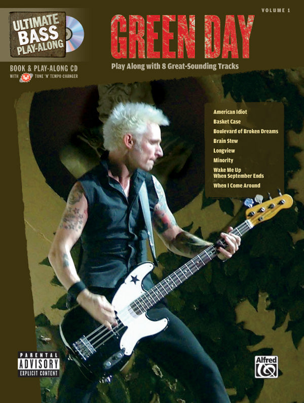 Ultimate Bass Play-Along: Green Day Cover Image