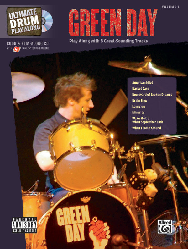 Ultimate Drum Play-Along: Green Day Cover Image