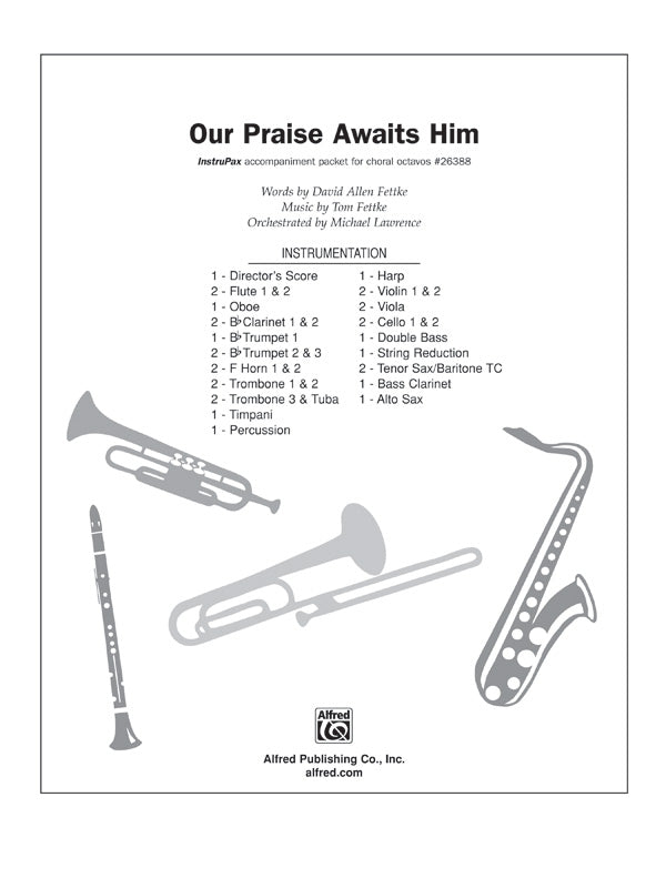 Our Praise Awaits Him Cover Image