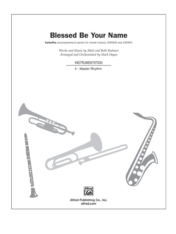 Blessed Be Your Name Cover Image