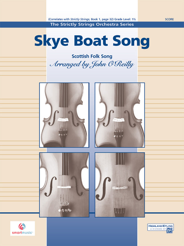 Skye Boat Song: 1st Violin Sheet Music Preview