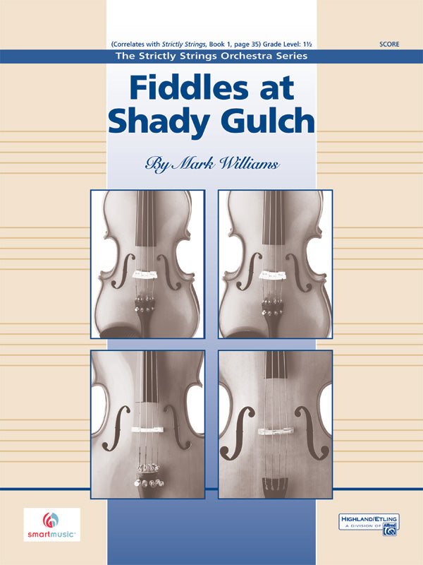 Fiddles at Shady Gulch: String Bass Sheet Music Preview