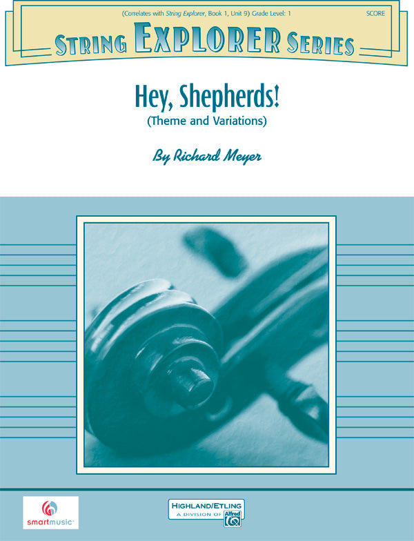 Hey, Shepherds!: 3rd Violin (Viola [TC]) Sheet Music Preview