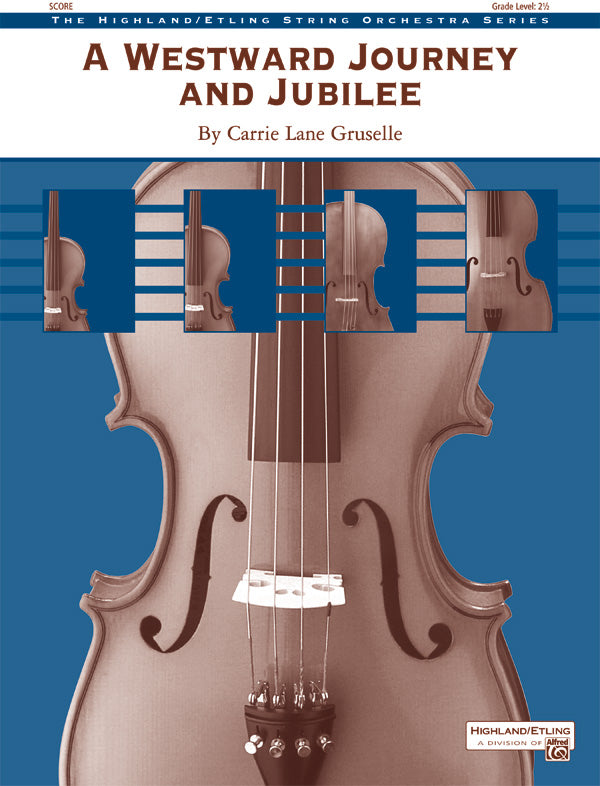 A Westward Journey and Jubilee: 2nd Violin Sheet Music Preview