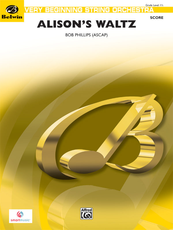 Alison's Waltz: 2nd Violin Sheet Music Preview