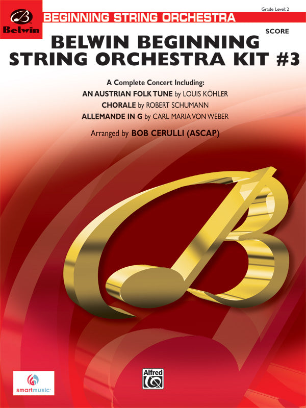 Belwin Beginning String Orchestra Kit #3: Cello Sheet Music Preview