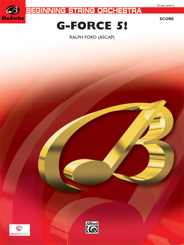 G-Force Five!: String Bass Sheet Music Preview