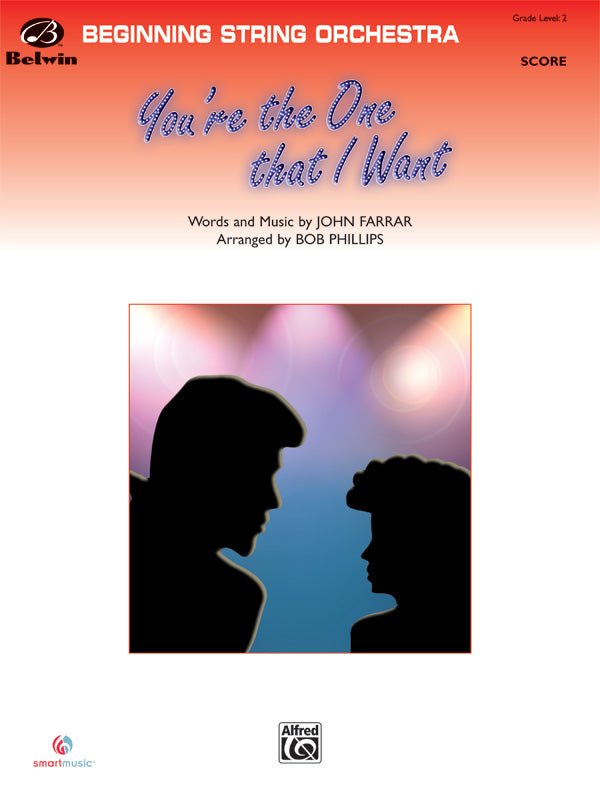 You're the One That I Want (from Grease): Score Sheet Music Preview