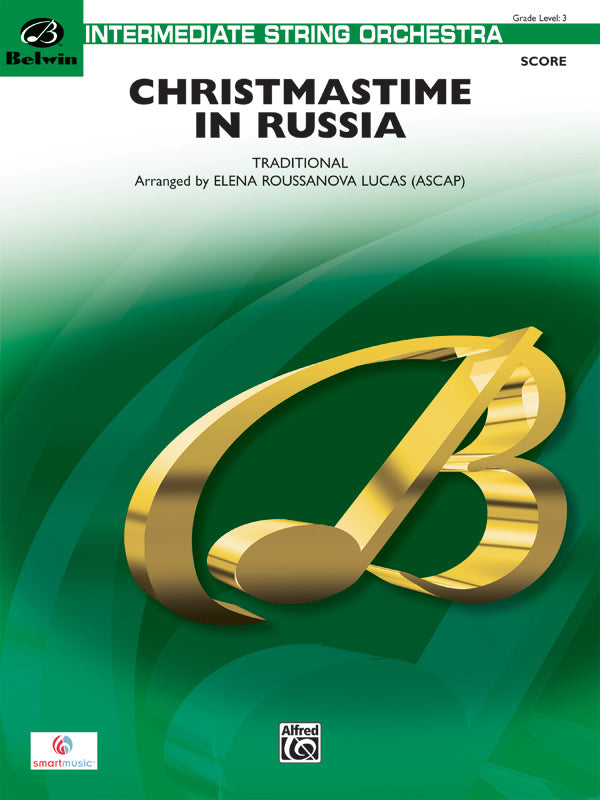 Christmastime in Russia: String Bass Sheet Music Preview
