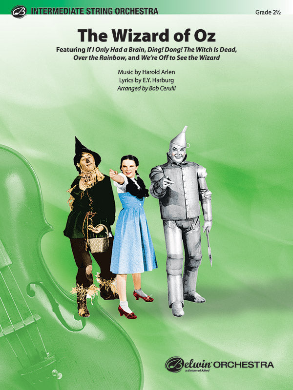 The Wizard of Oz: 2nd Violin Sheet Music Preview