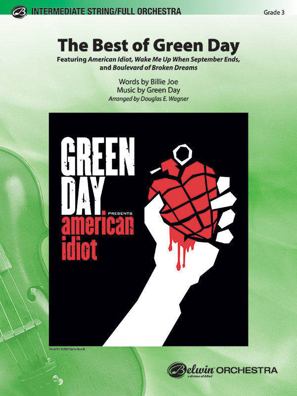 The Best of Green Day: Mallets Sheet Music Preview