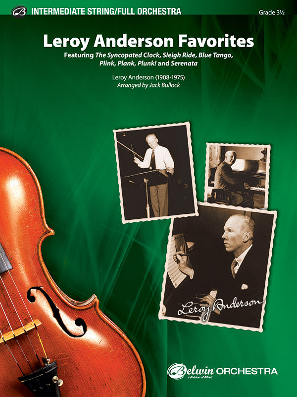 Leroy Anderson Favorites: 1st Violin Sheet Music Preview