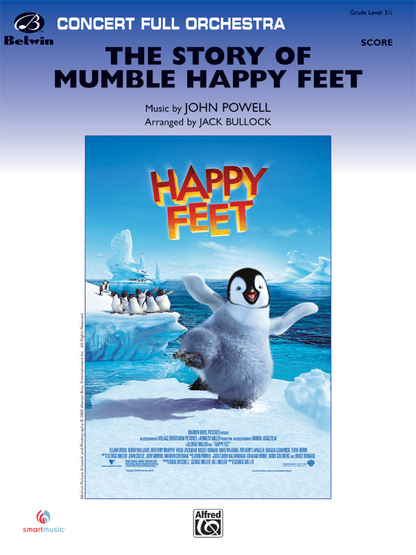 The Story of Mumble Happy Feet: Mallets Sheet Music Preview