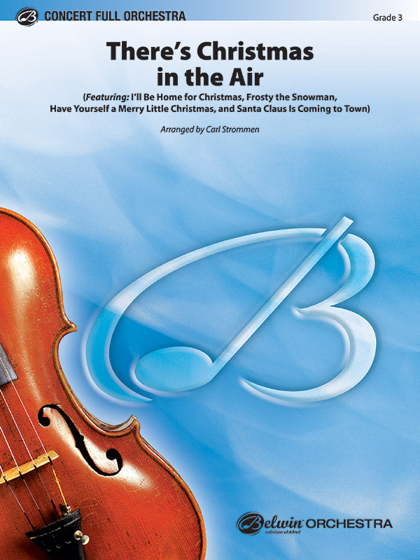 There's Christmas in the Air: Cello Sheet Music Preview