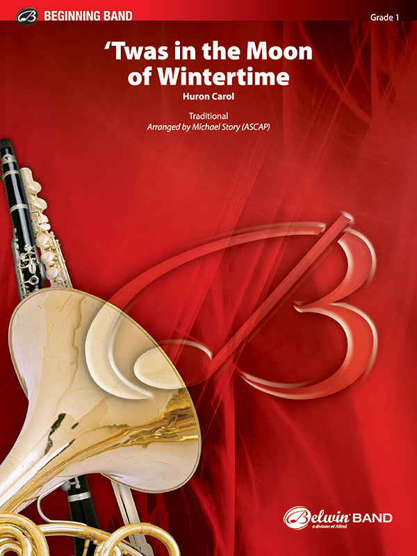 'Twas in the Moon of Wintertime: 3rd Percussion Sheet Music Preview