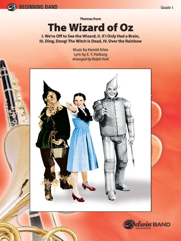 The Wizard of Oz: 1st B-flat Trumpet Sheet Music Preview
