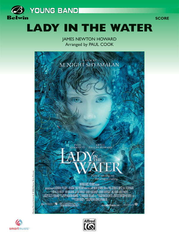 Lady in the Water: (wp) B-flat Tuba T.C. Sheet Music Preview