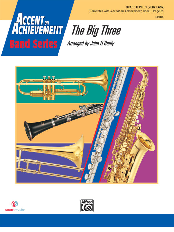The Big Three: (wp) B-flat Baritone B.C. Sheet Music Preview