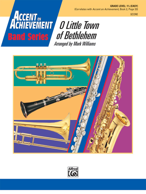 O Little Town of Bethlehem: B-flat Tenor Saxophone Sheet Music Preview