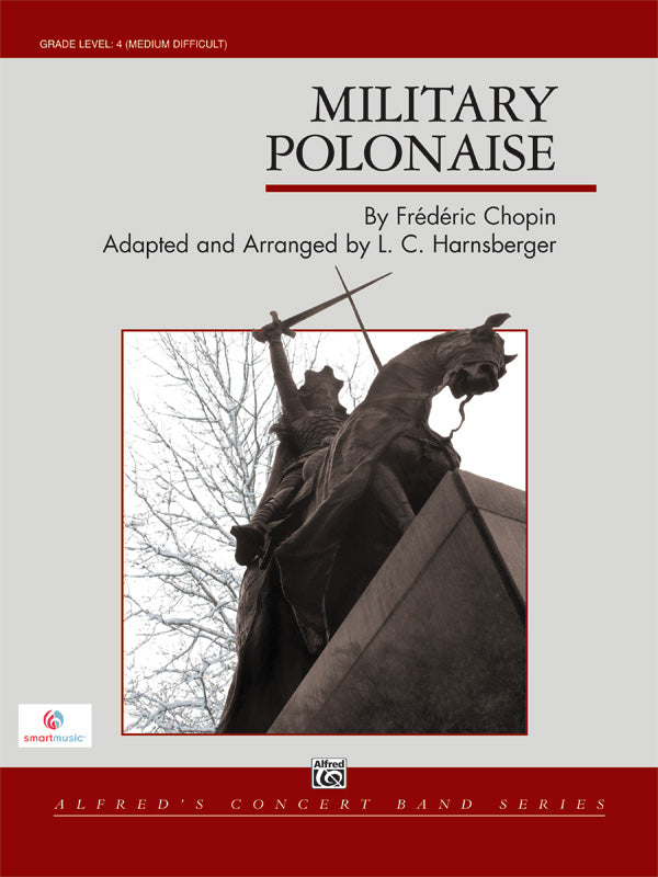 Military Polonaise: 1st B-flat Clarinet Sheet Music Preview