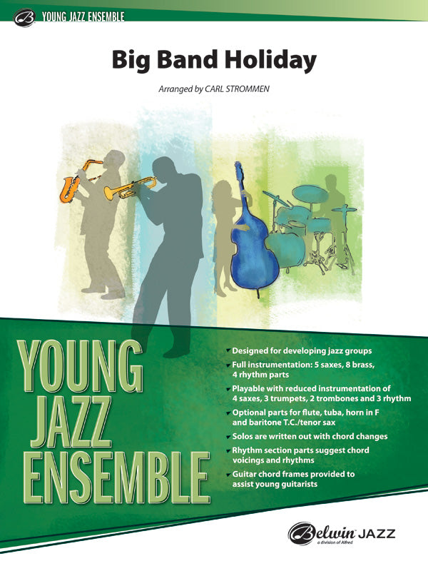 Big Band Holiday: String Bass Sheet Music Preview