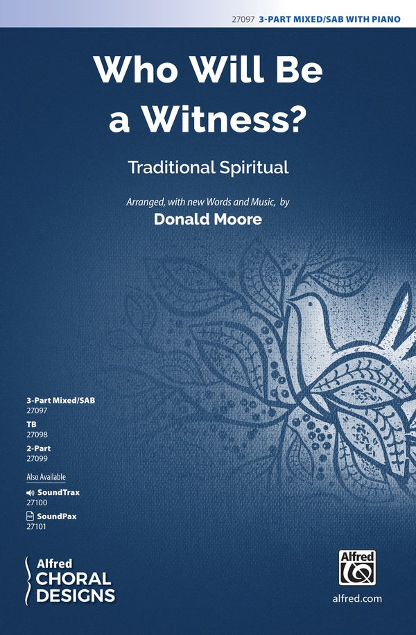 Who Will Be a Witness? Cover Image