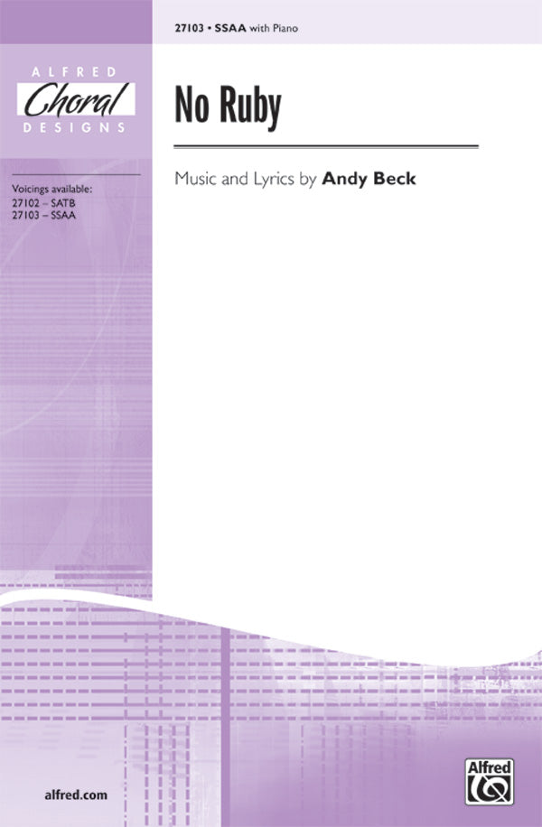 No Ruby Sheet Music Preview