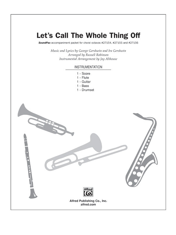 Let's Call the Whole Thing Off: Guitar Sheet Music Preview