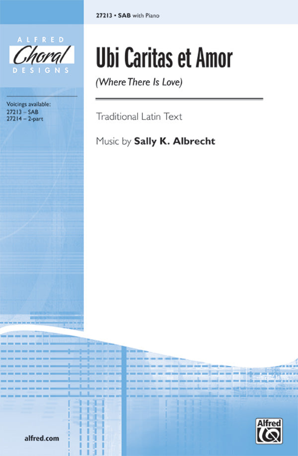 Ubi Caritas et Amor (Where There Is Love) Cover Image