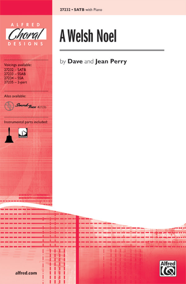 A Welsh Noel Sheet Music Preview