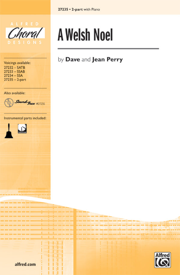 A Welsh Noel Sheet Music Preview