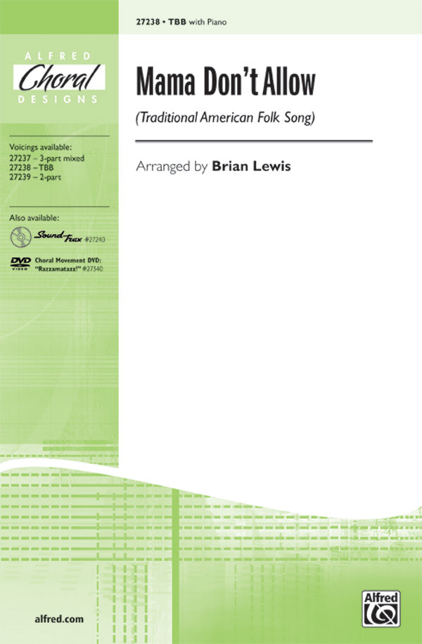 Mama Don't Allow Sheet Music Preview