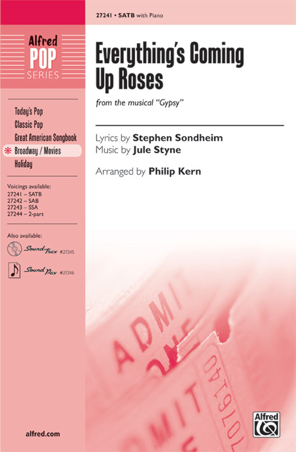 Everything's Coming Up Roses (from <I>Gypsy</I>) Sheet Music Preview