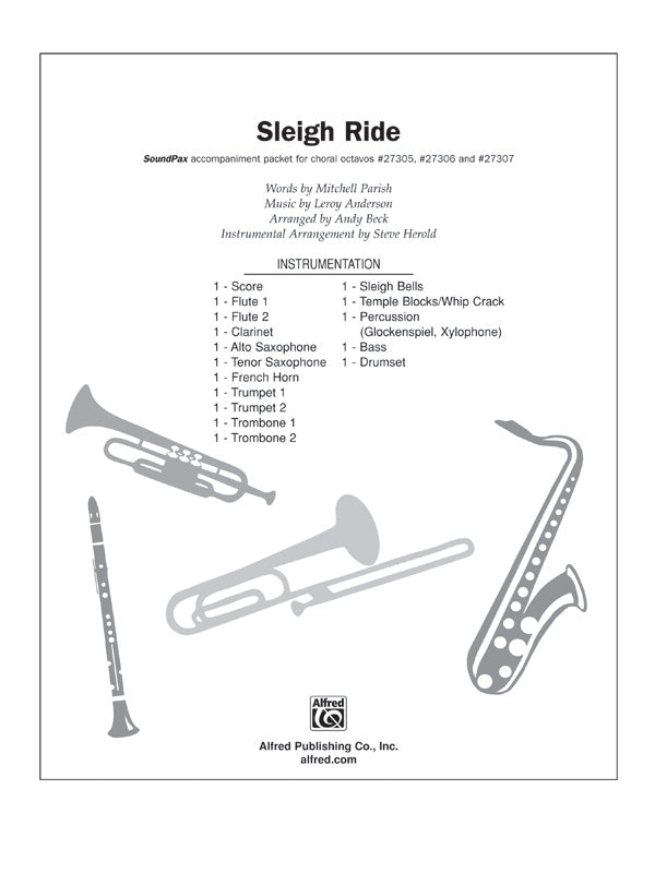 Sleigh Ride: 2nd B-flat Trumpet Sheet Music Preview