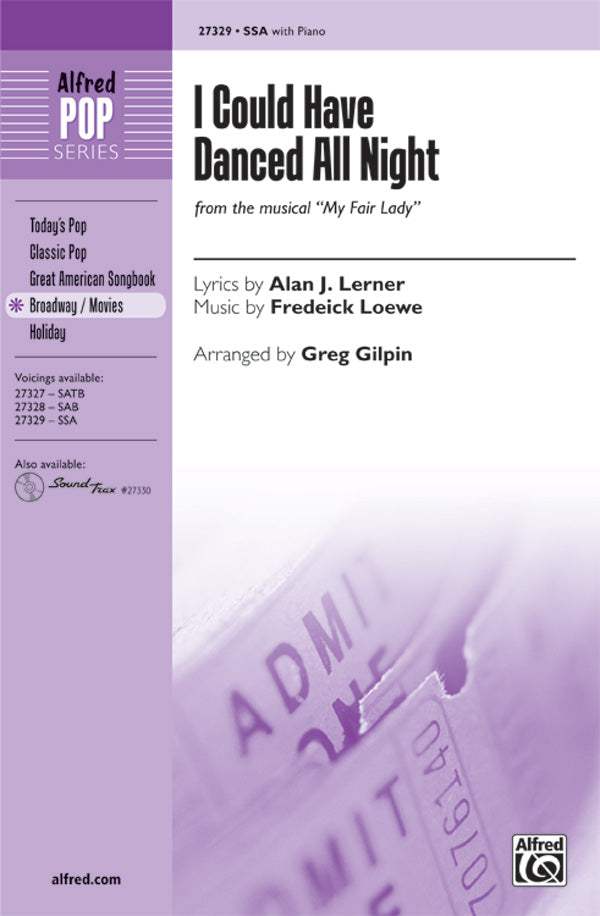 I Could Have Danced All Night Sheet Music Preview