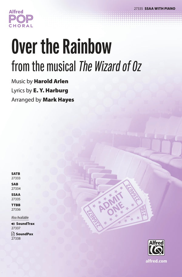 Over the Rainbow (from the musical <I>The Wizard of Oz</I>) Sheet Music Preview