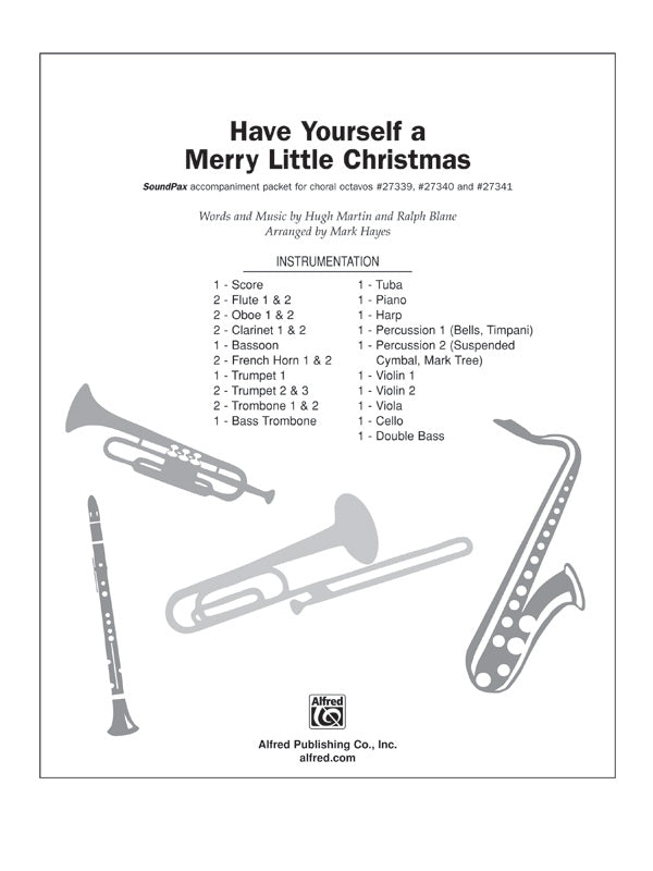 Have Yourself a Merry Little Christmas: Harp Sheet Music Preview
