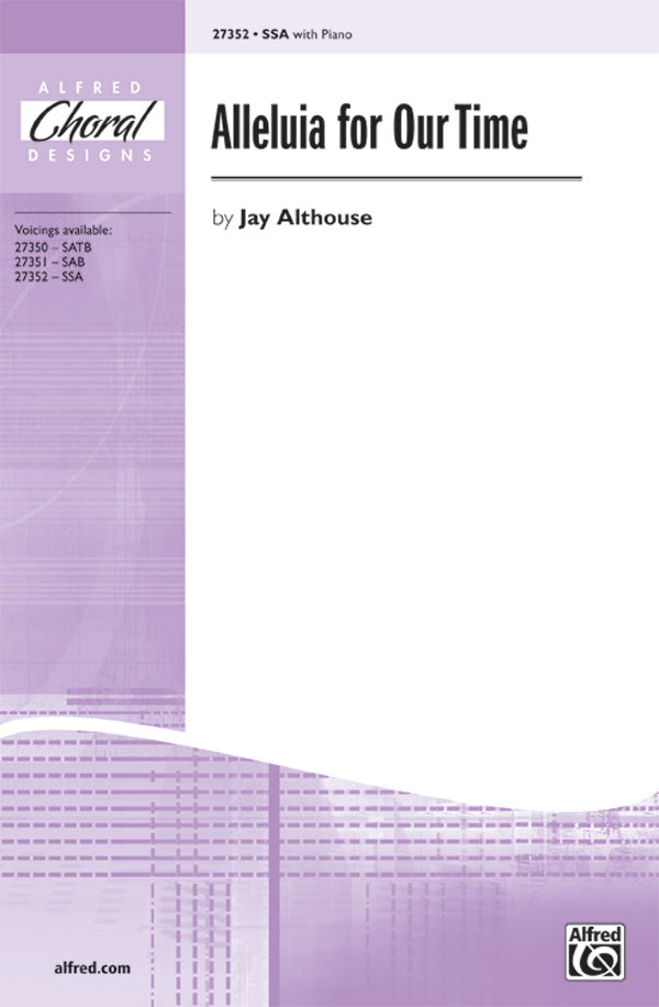 Alleluia for Our Time Sheet Music Preview