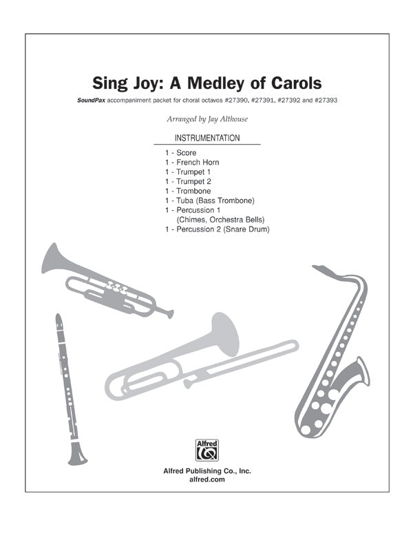 Sing Joy: A Medley of Carols Sheet Music Preview