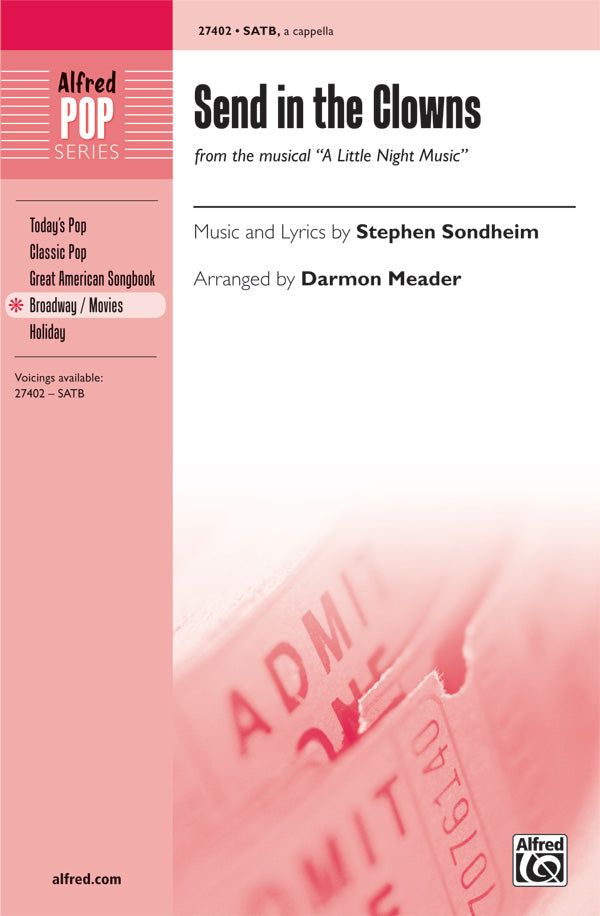 Send in the Clowns (from <I>A Little Night Music</I>) Cover Image
