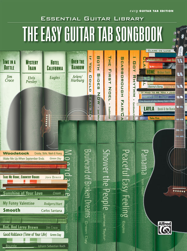 The Essential Guitar Library Series: The Easy Guitar TAB Songbook Cover Image