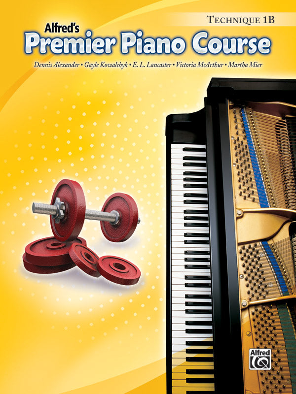 Premier Piano Course, Technique 1B Sheet Music Preview