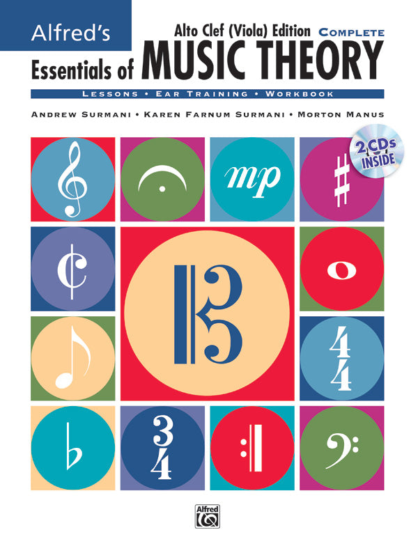 Alfred's Essentials of Music Theory: Complete Alto Clef (Viola) Edition Cover Image